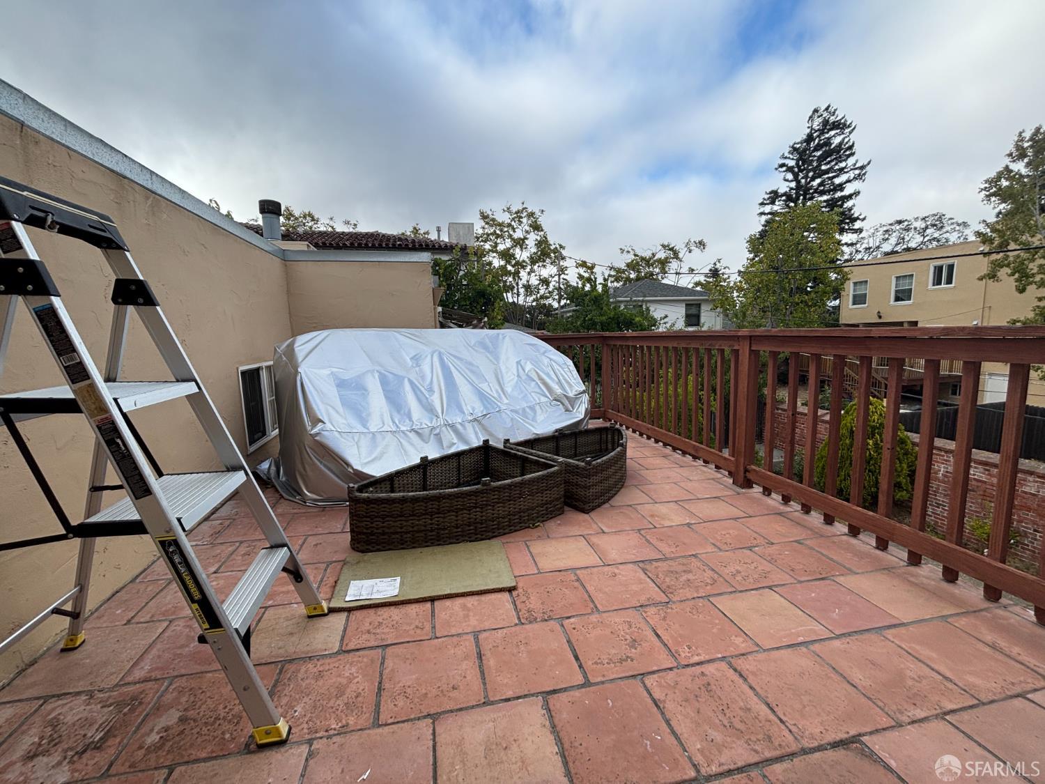 450 Laurel Avenue Millbrae, CA 94030 - Photo 23 of 27 a view of balcony with wooden floor and seating space