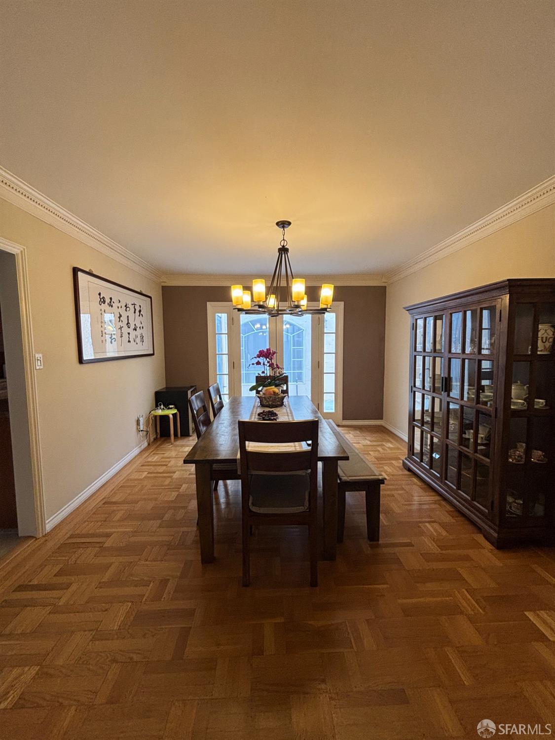 450 Laurel Avenue Millbrae, CA 94030 - Photo 8 of 27 a dining room with furniture and a floor to ceiling window