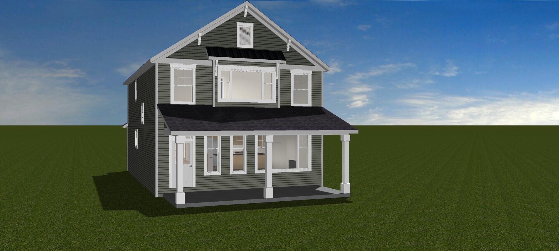 4543 Cordes Road Delton, MI 49046 - Photo 8 of 9 Lakeside Rendering