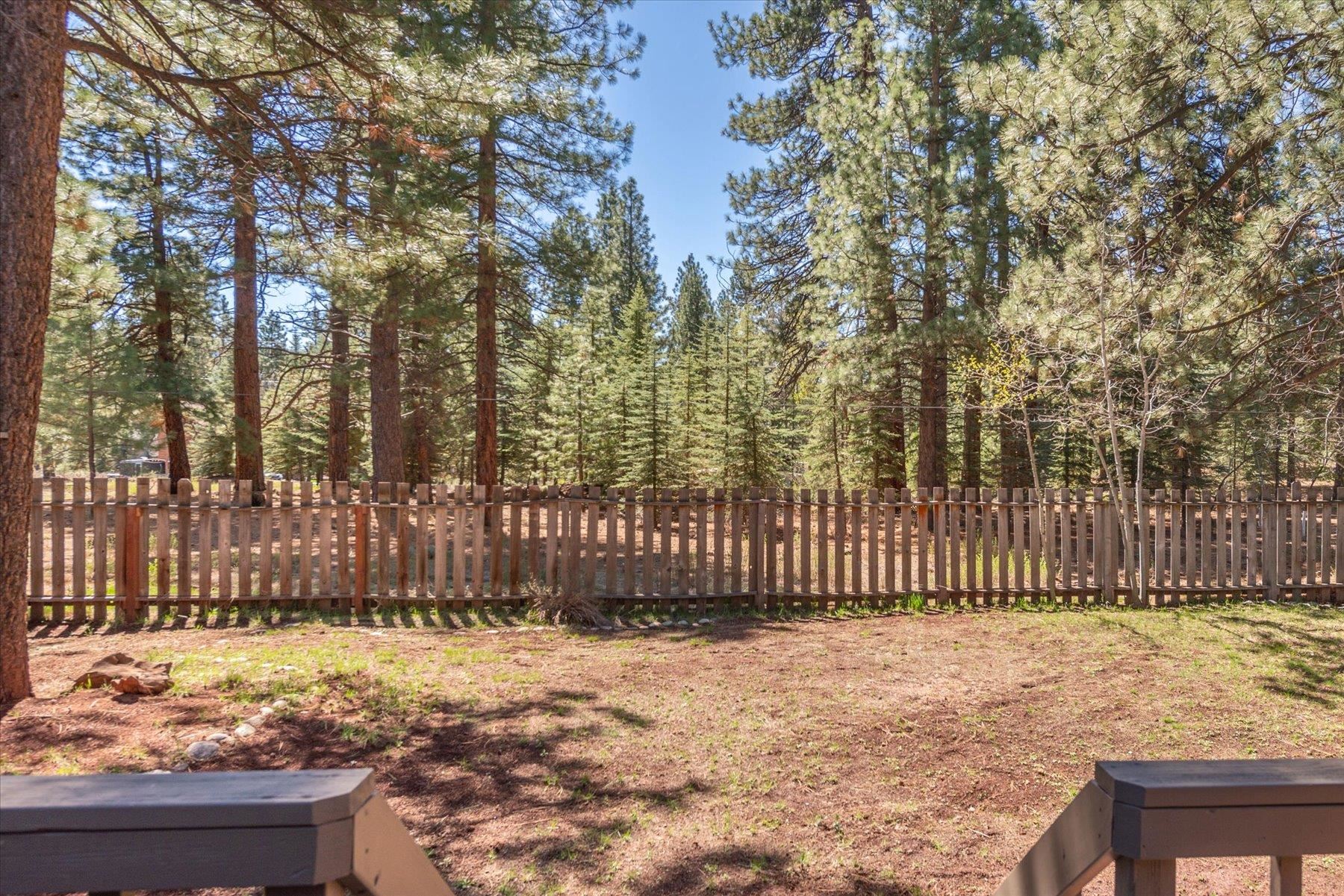 15844 Archery View Truckee, CA 96161 - Photo 25 of 26 a view of a yard with wooden fence