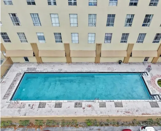 a view of living room and kitchen