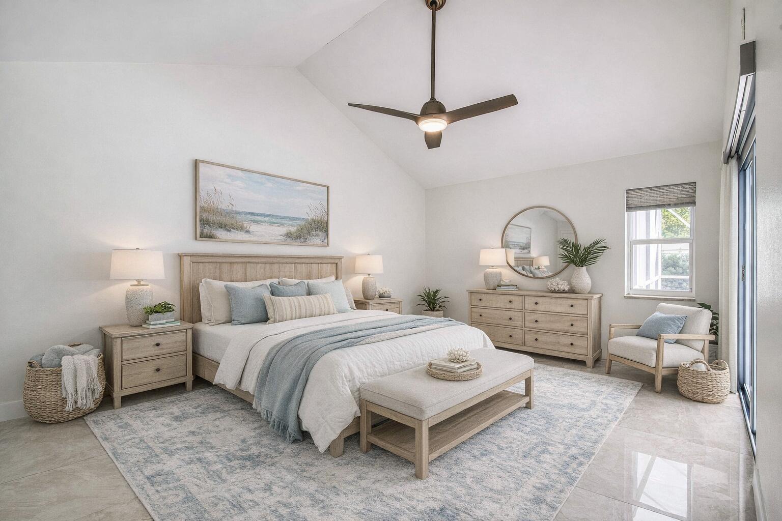 181 Cape Pointe Circle Jupiter, FL 33477 - Photo 12 of 27 Master Bedroom Staged