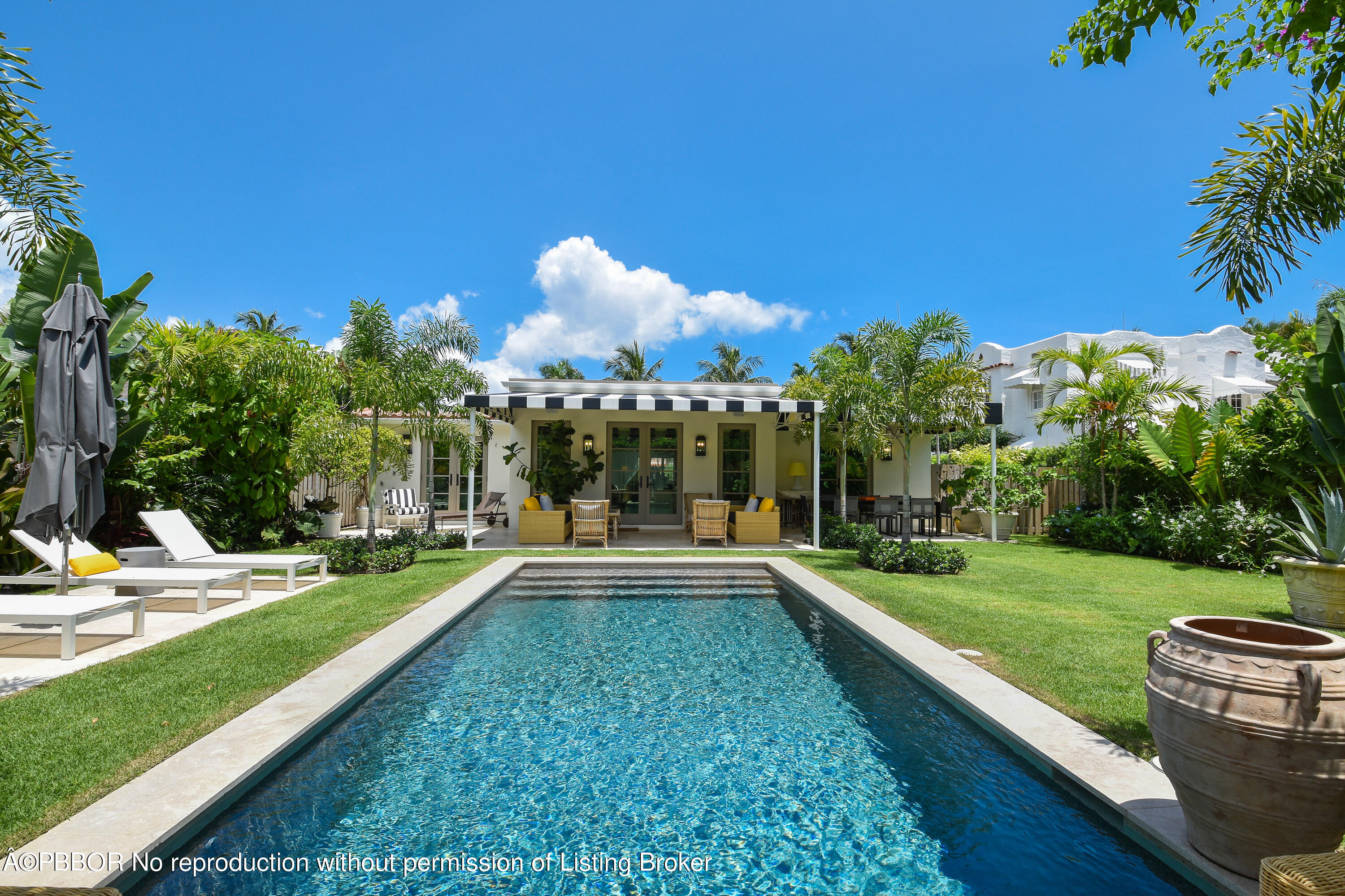220 Sunset Road West Palm Beach, FL 33401 - Photo 25 of 32 Pool and Loggia