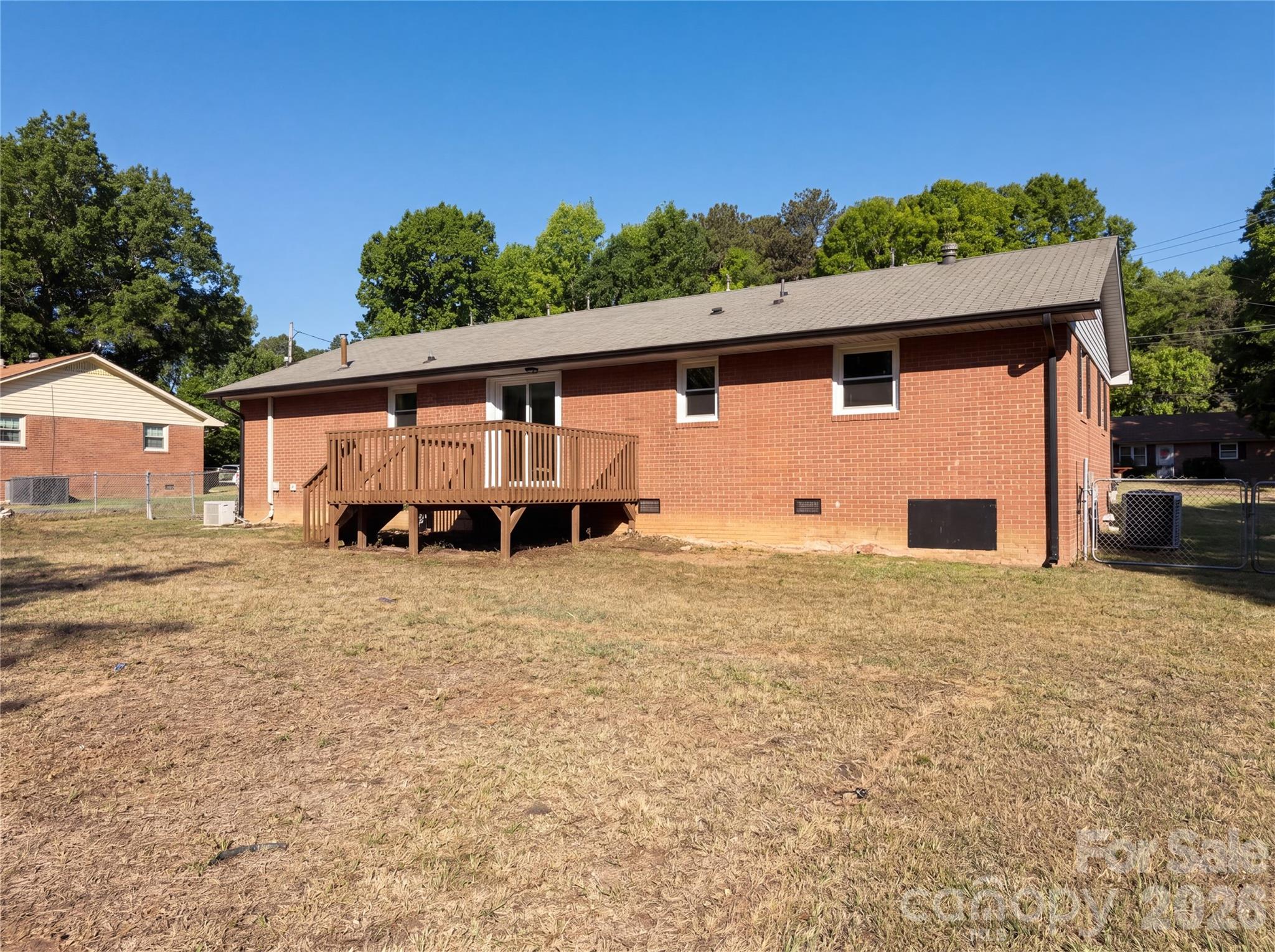 2375 Saw Road China Grove, NC 28023 - Photo 17 of 18 a house view with a backyard space