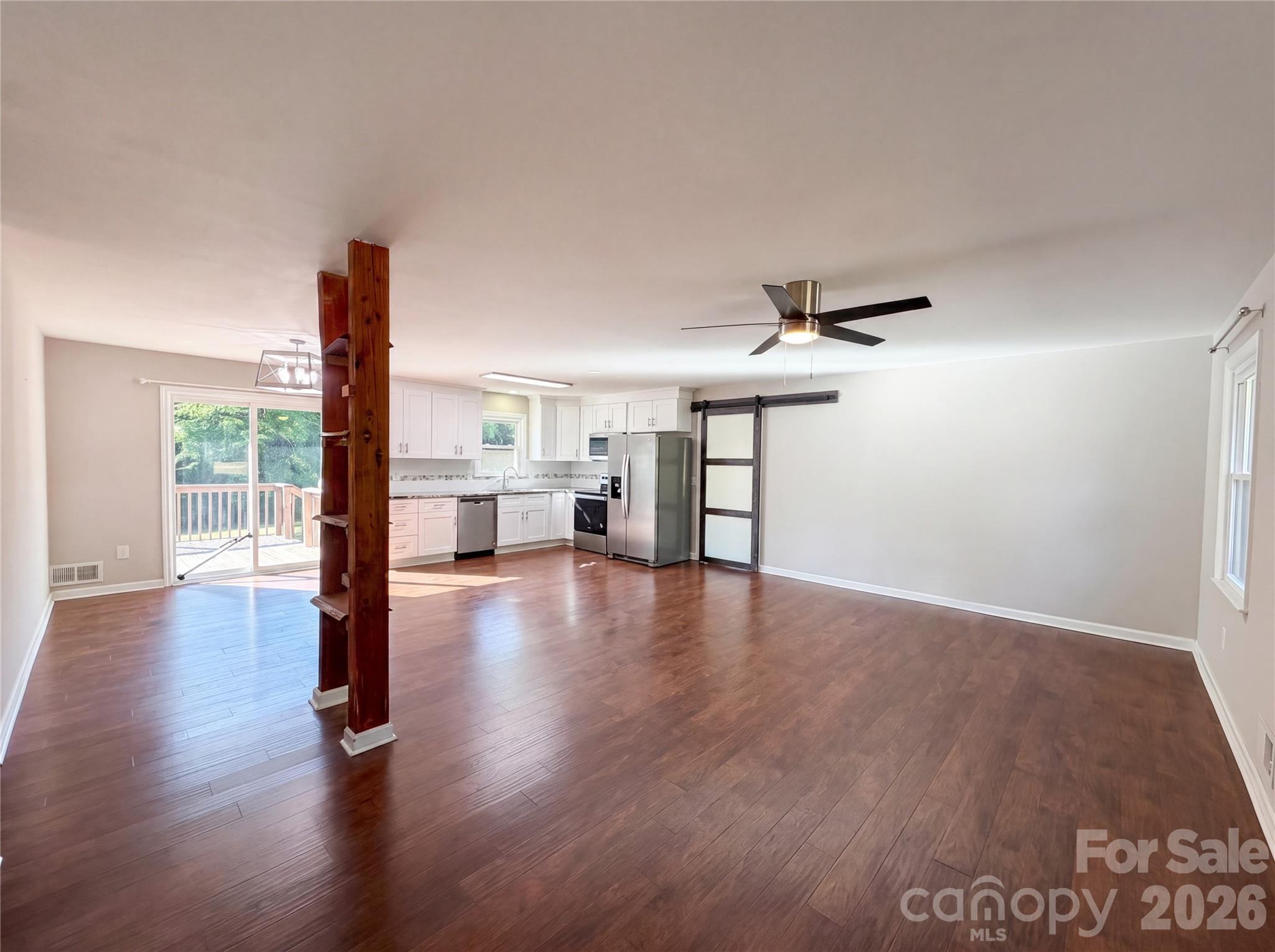2375 Saw Road China Grove, NC 28023 - Photo 4 of 18 a view of empty room with wooden floor
