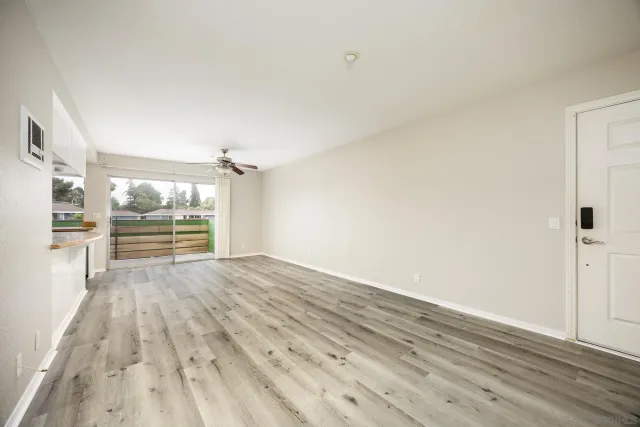 wooden floor in an empty room