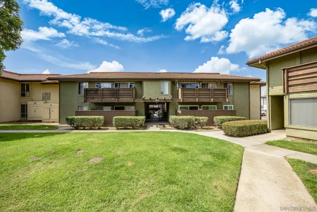 a view of a house with a balcony