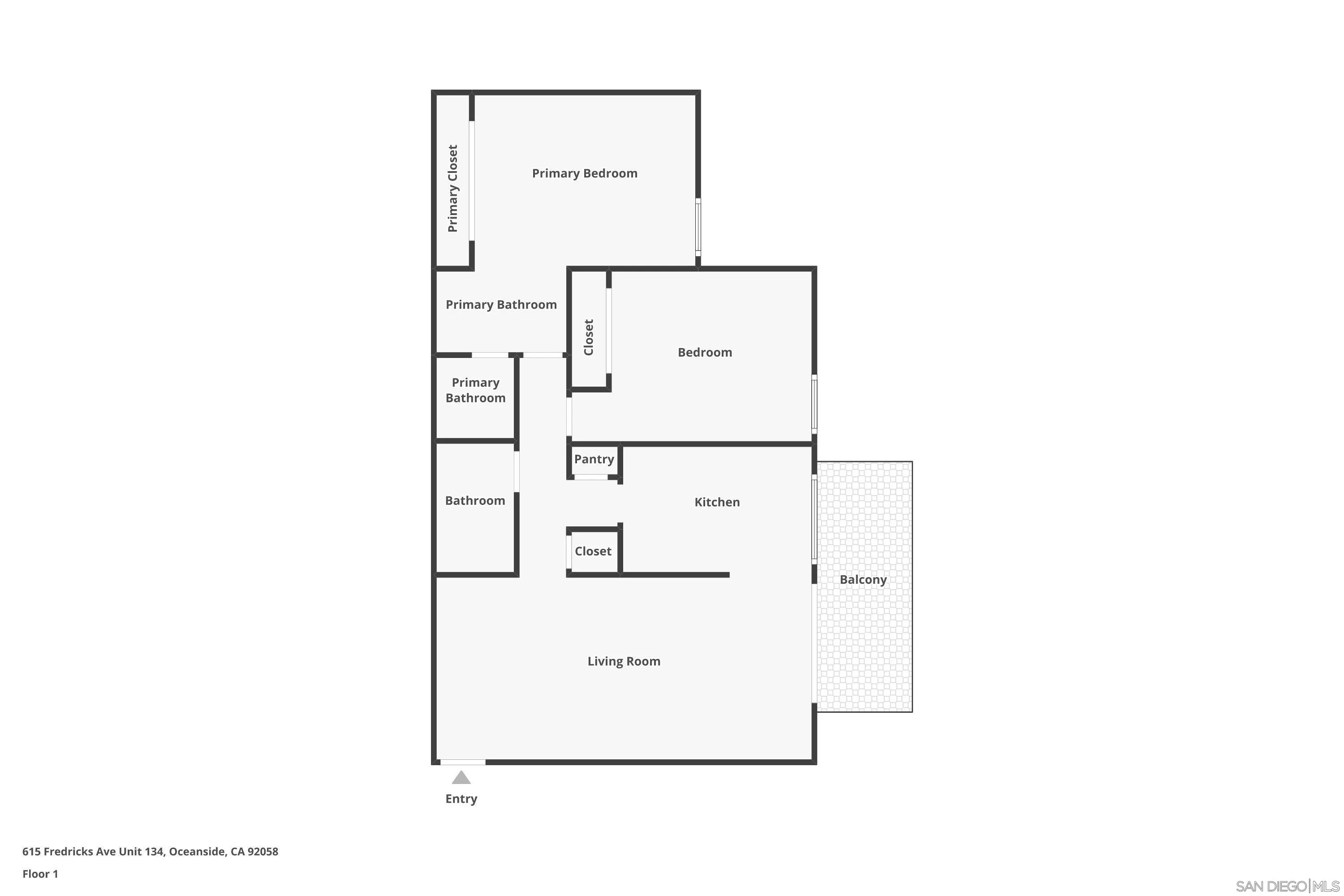 615 Fredricks Avenue, Unit 134 Oceanside, CA 92058 - Photo 40 of 40 a picture of a wall with a white wall