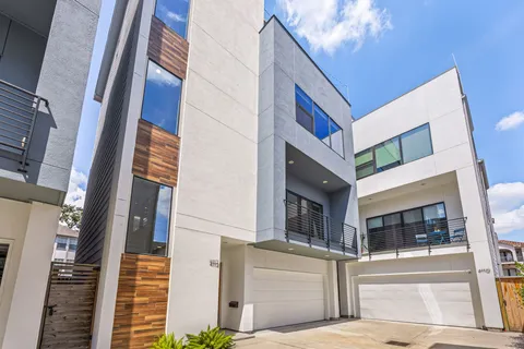 a view of an buildings with a street