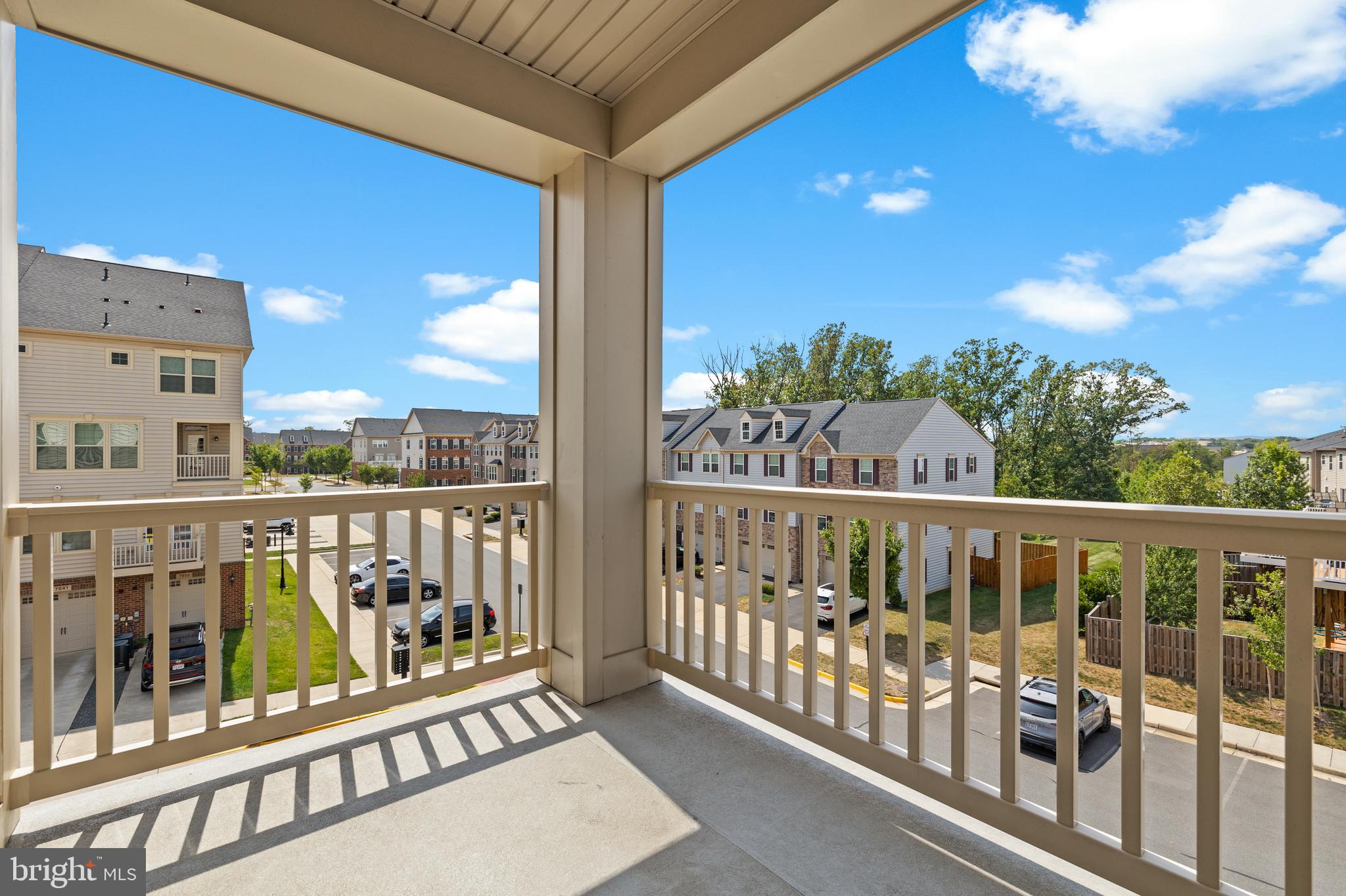 13635 Rockingham Lane Gainesville, VA 20155 - Photo 39 of 56 a view of a balcony with furniture