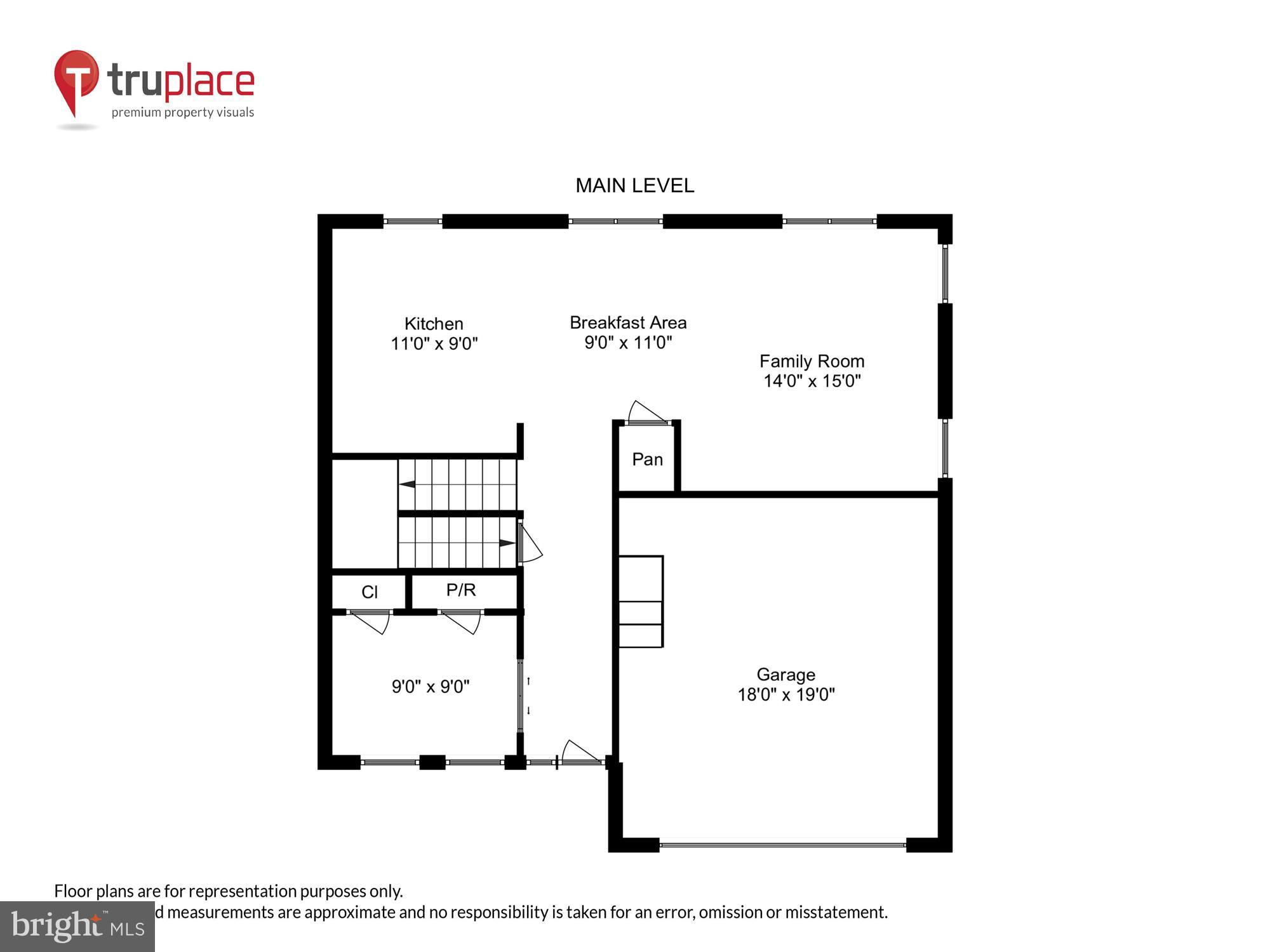 8482 Arbutus Road Pasadena, MD 21122 - Photo 57 of 63 Main Level Floor Plan