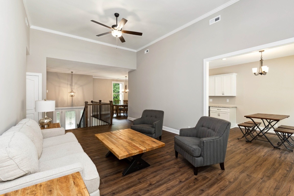 427 Jen Hollow Road Clarksville, TN 37040 - Photo 6 of 36 a living room with furniture and wooden floor