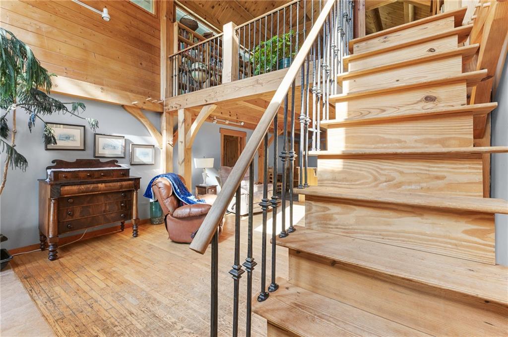 339 Cameron Road Cleveland, GA 30528 - Photo 15 of 36 a view of walk in wooden floor and stairs