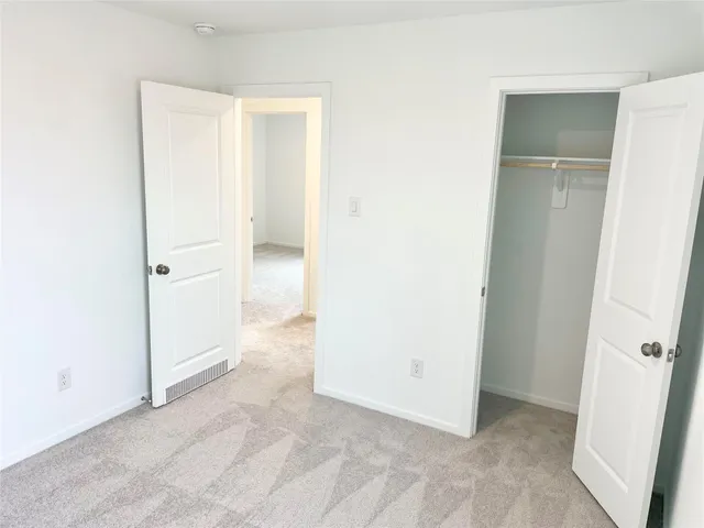 a view of closet area