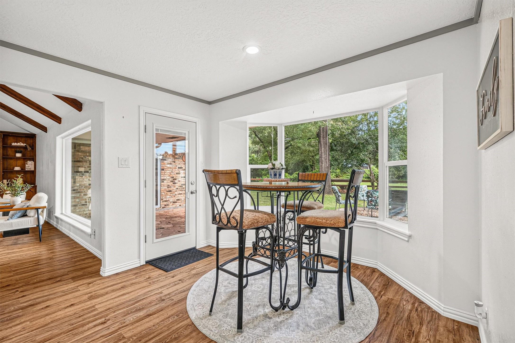 16008 Lutheran School Road Tomball, TX 77377 - Photo 19 of 50 Breakfast area with access to the back porch