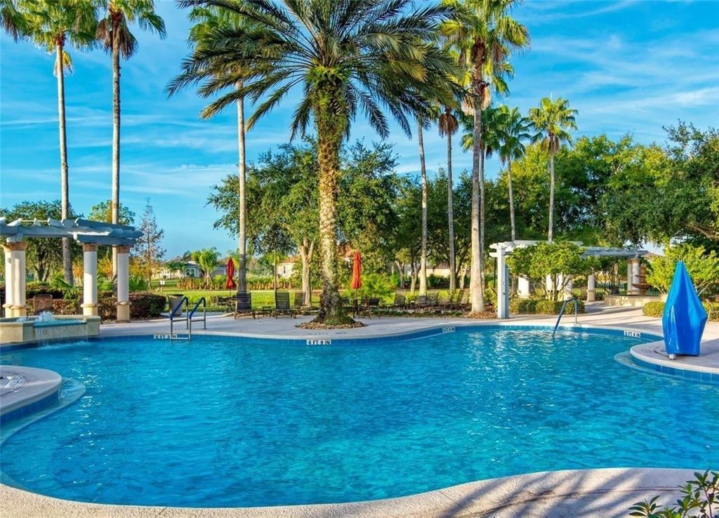 898 San Raphael Street Poinciana, FL 34759 - Photo 37 of 37 a view of swimming pool with a table and chairs