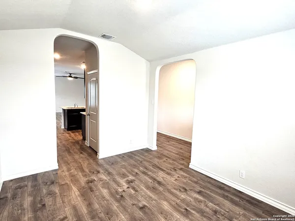 a room with storage and utility