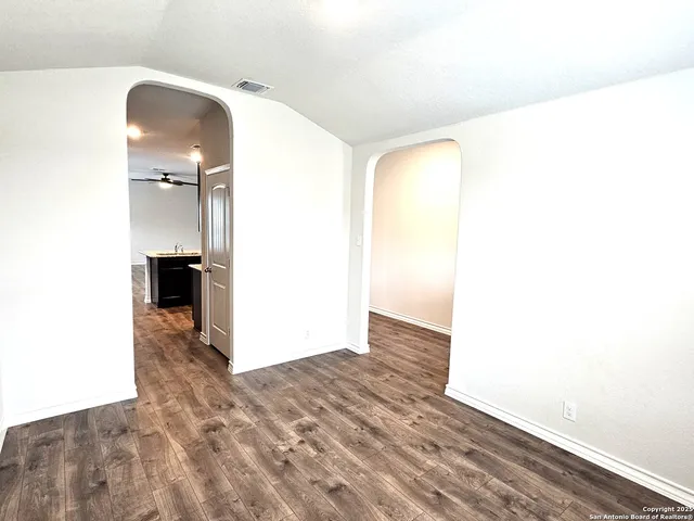 a room with storage and utility