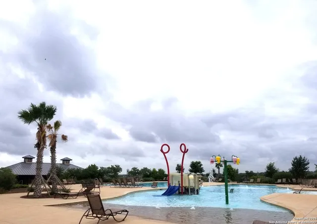 a view of a large tub