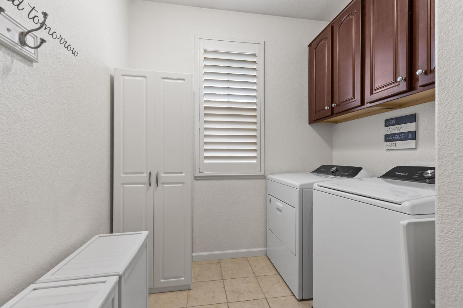 1107 Hudson Circle Lincoln, CA 95648 - Photo 28 of 51 a view of a storage and utility room with washer and dryer