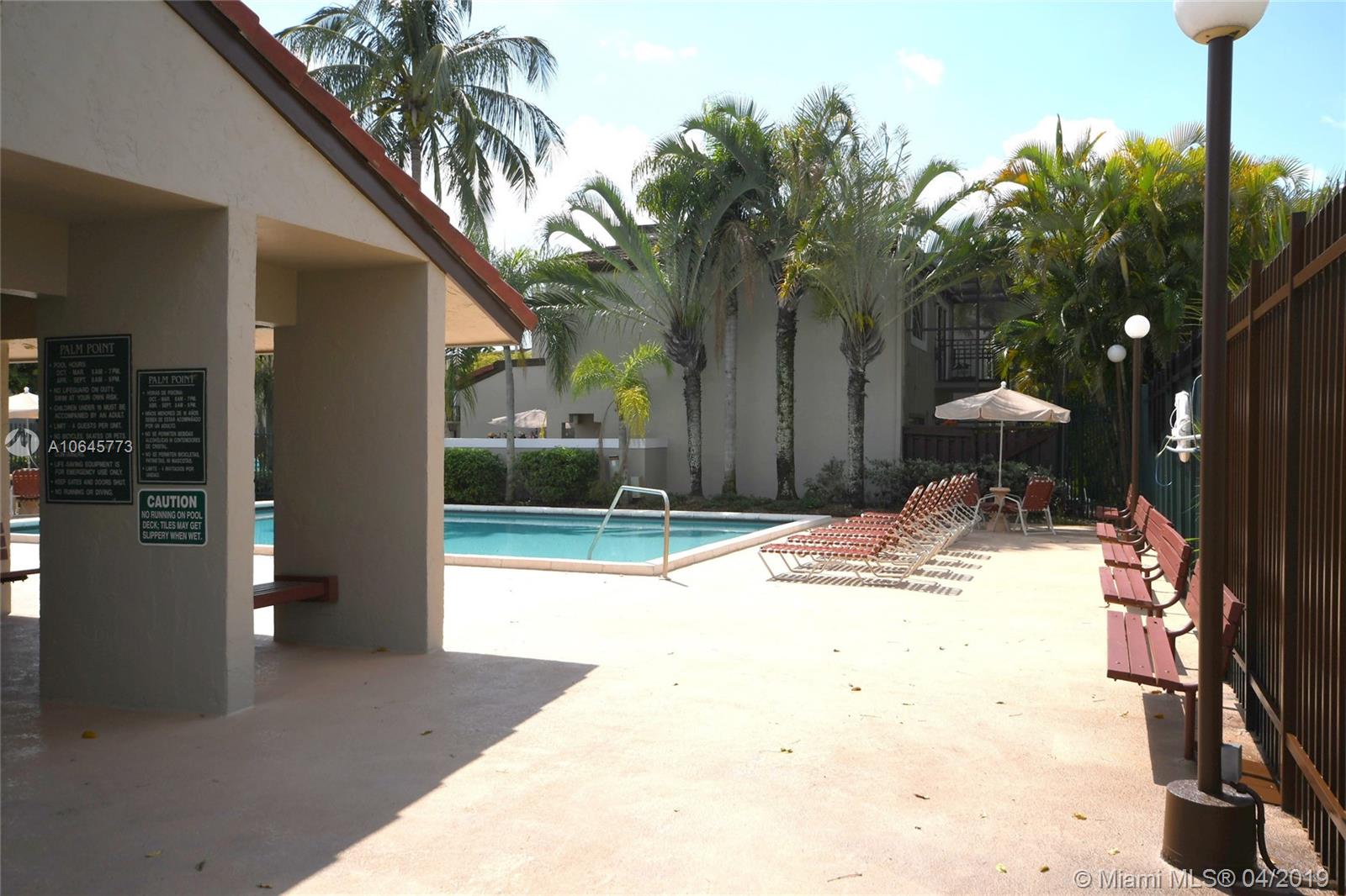 10475 Southwest 153rd Court, Unit 8 Miami, FL 33196 - Photo 56 of 65 Pool-Patio