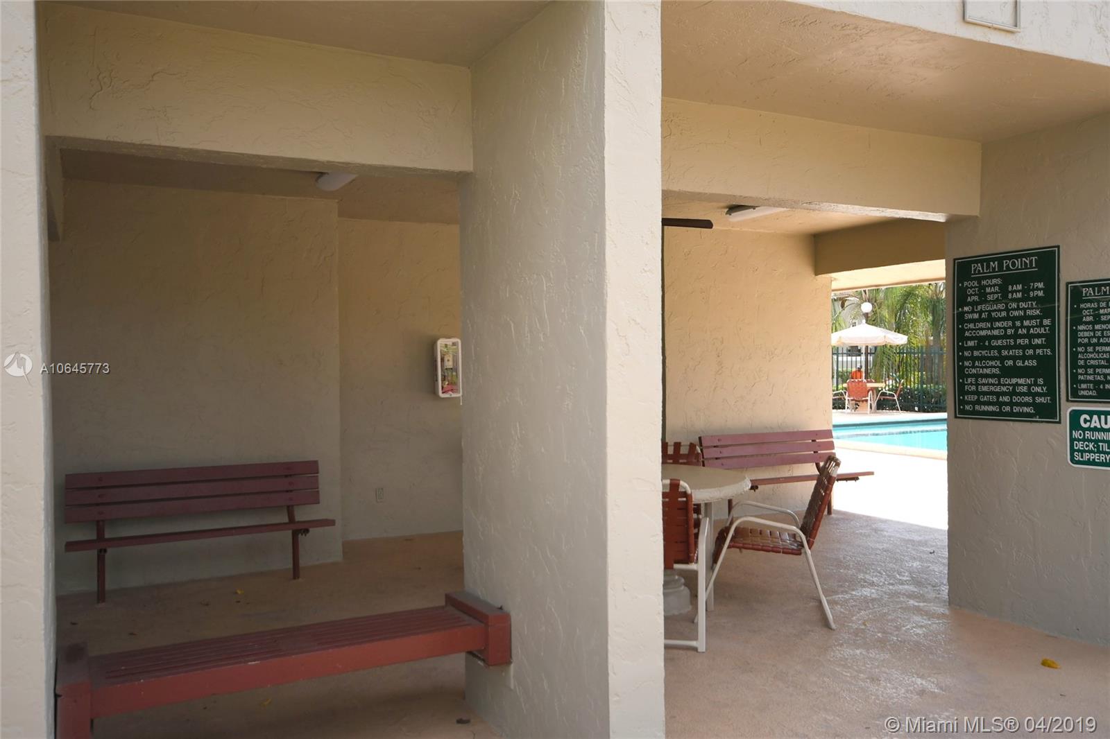 10475 Southwest 153rd Court, Unit 8 Miami, FL 33196 - Photo 59 of 65 Community Cabana Area Pool & Patio