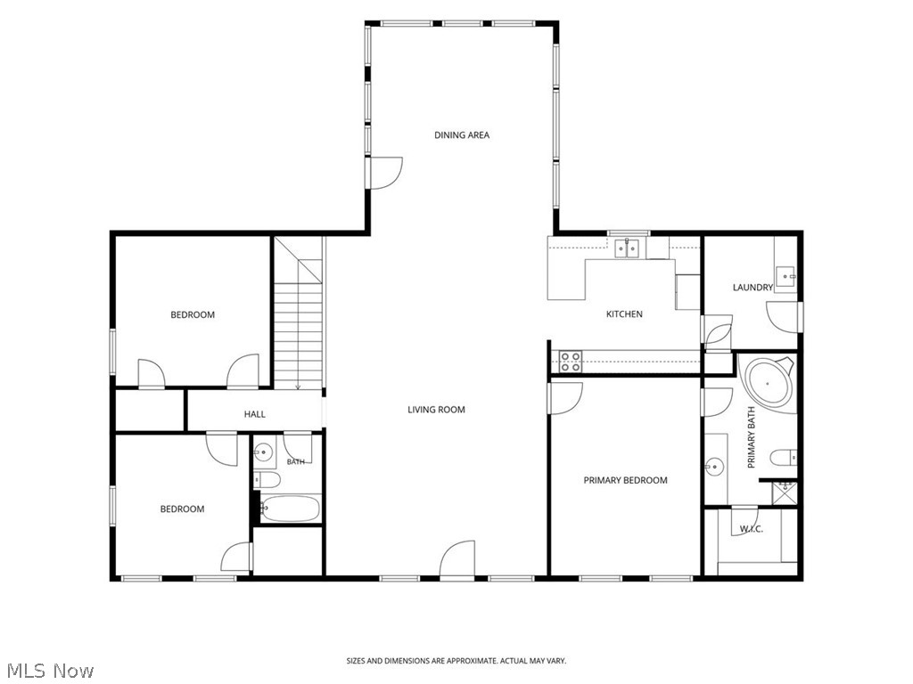 2575 Moody Ridge Road Vincent, OH 45784 - Photo 48 of 48 Main level floor plan