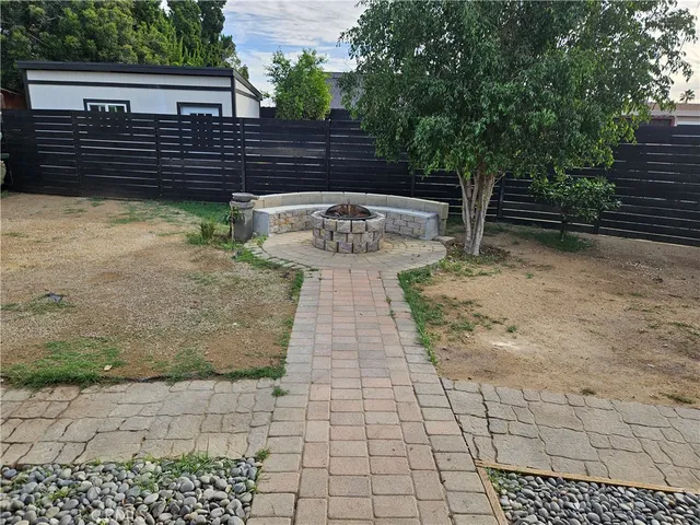 a view of outdoor space and yard