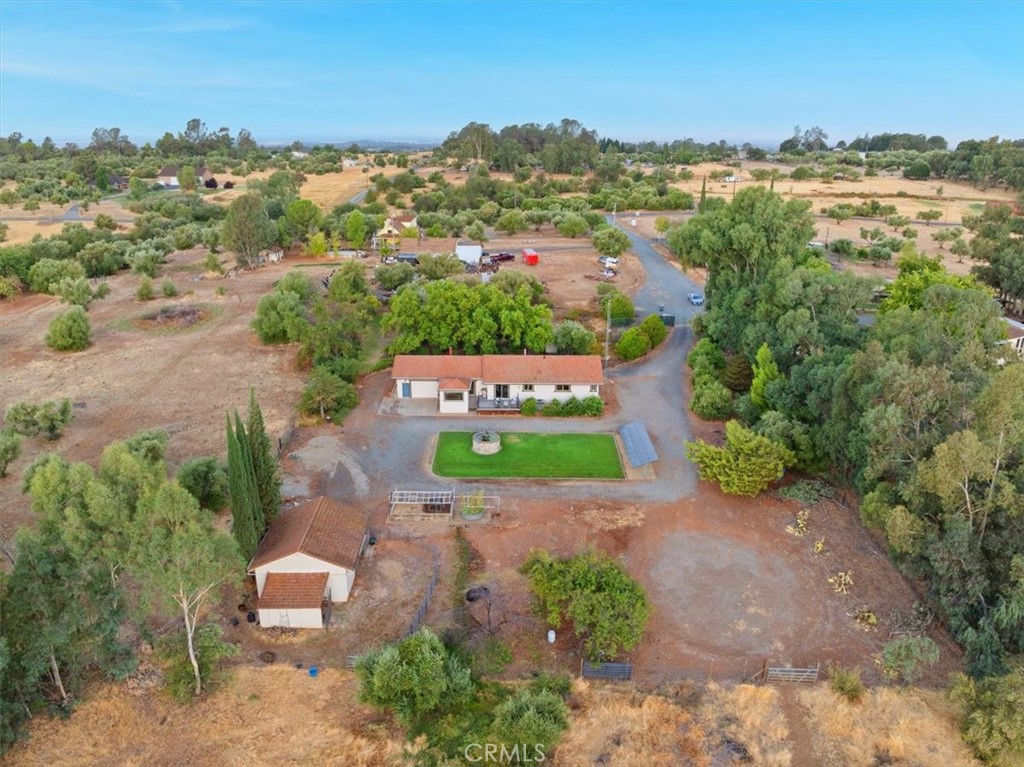 32 Mission Olive Road Oroville, CA 95966 - Photo 27 of 52 an aerial view of a house with a garden