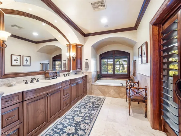 a view of balcony with furniture