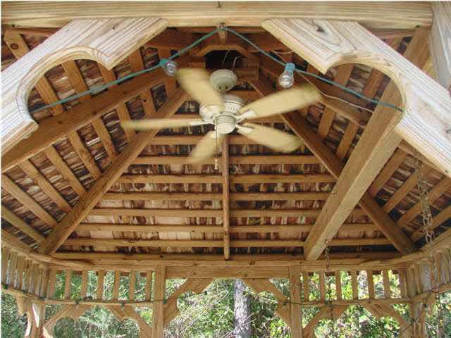 9115 Byrom Campbell Road Pace, FL 32571 - Photo 20 of 25 Ceiling Fan in Gazebo