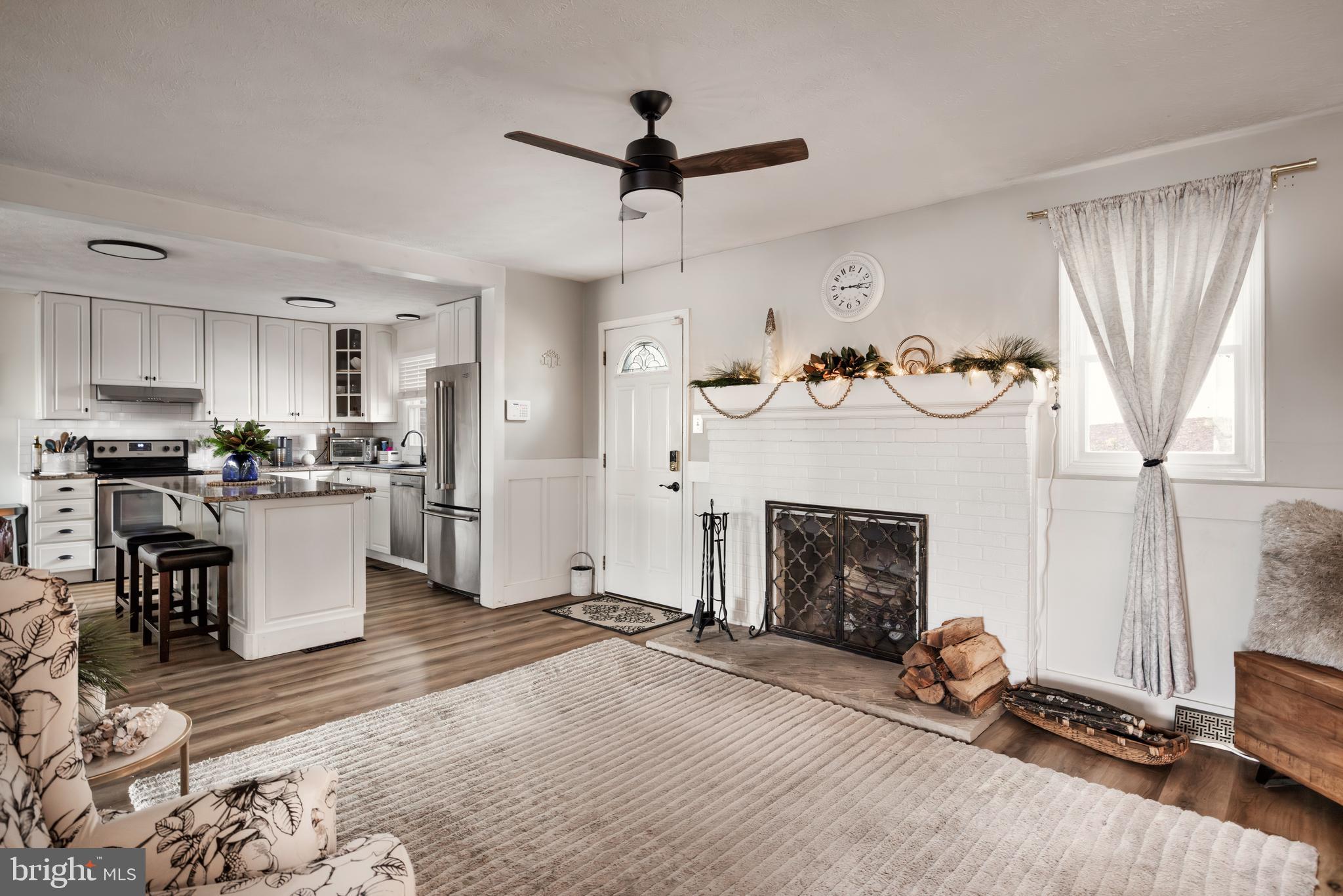 3466 Middle Road Winchester, VA 22602 - Photo 15 of 56 Den with Wood burning fireplace