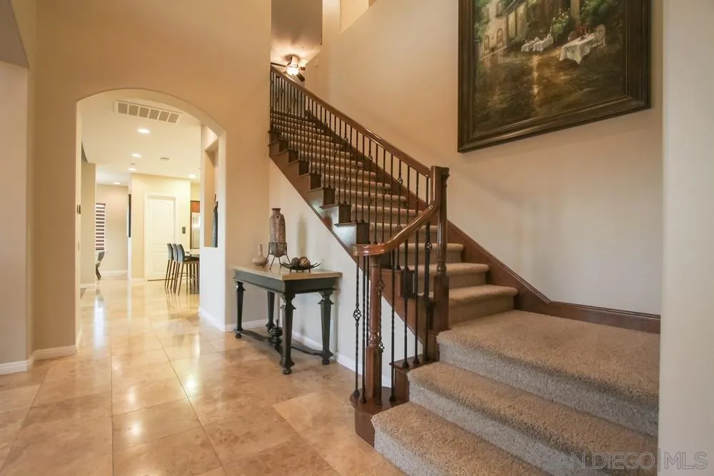 8248 Fortuna Santa Fe Road San Diego, CA 92127 - Photo 10 of 24 a view of entryway and hall