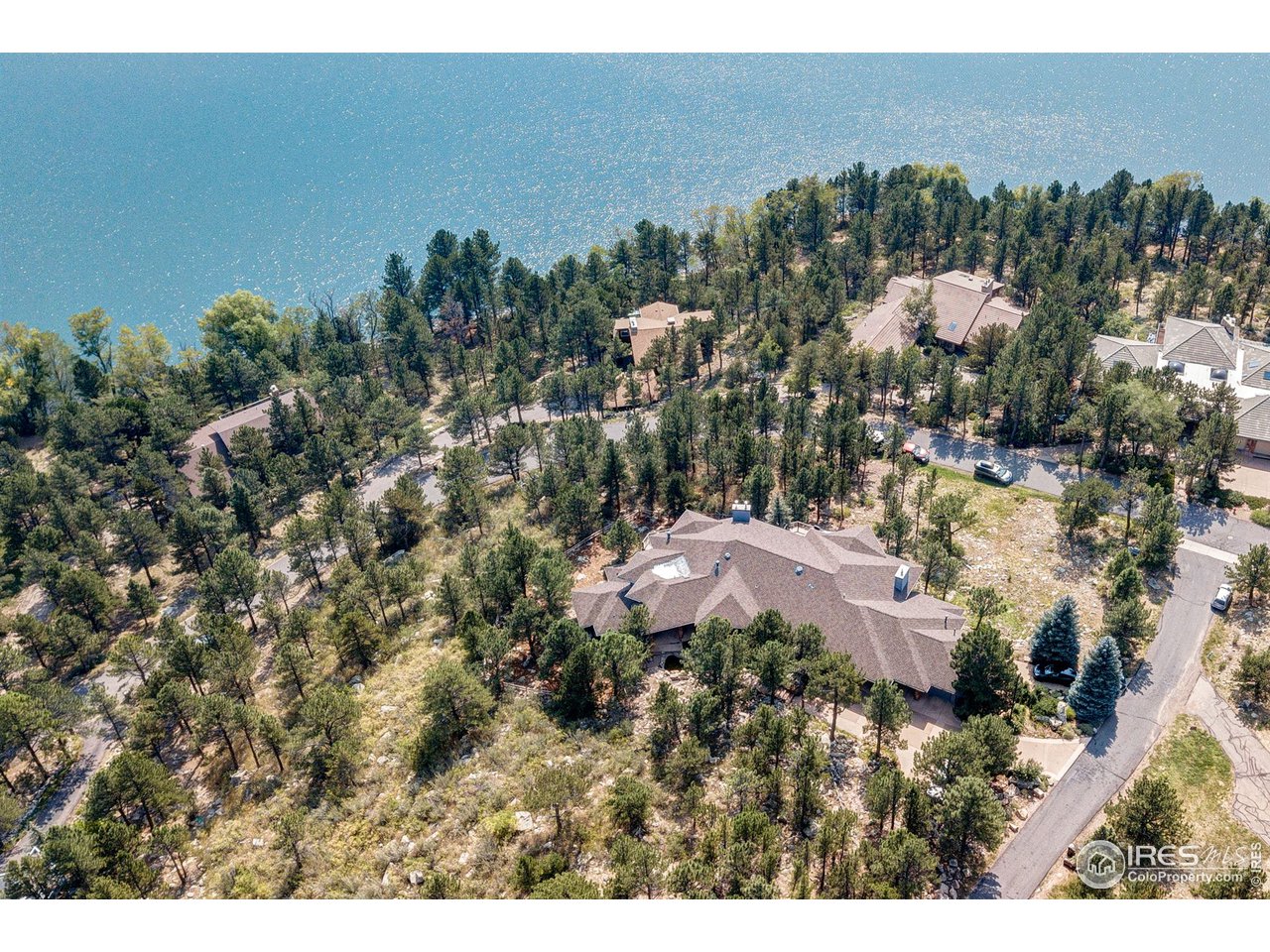 9114 Pine Ridge Lane Boulder, CO 80302 - Photo 1 of 5 Ariel exterior