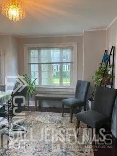 a living room filled with furniture and a potted plant