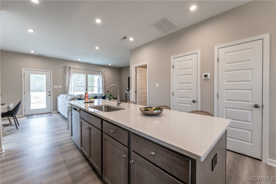 3413 Hopkins Road Richmond, VA 23234 - Photo 7 of 25 a kitchen with counter space and center island