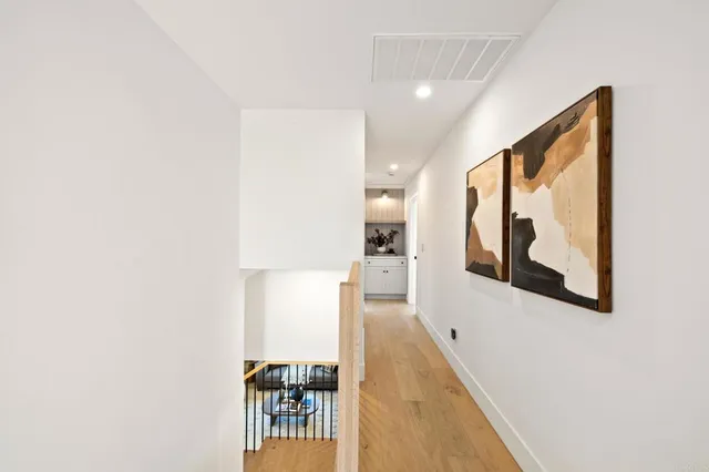 a very nice looking room with a large window