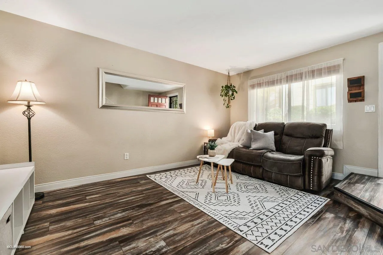 2648 Alpine Boulevard, Unit B Alpine, CA 91901 - Photo 4 of 25 a living room with furniture and a rug