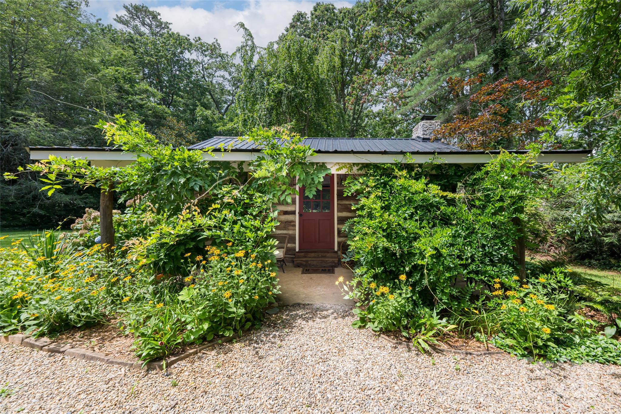 3 Lone Pine Road Biltmore Forest, NC 28803 - Photo 32 of 47 a view of statue in the garden