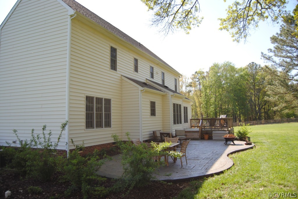 472 Three Chopt Road Manakin-Sabot, VA 23103 - Photo 19 of 23 a view of a house with backyard and sitting area