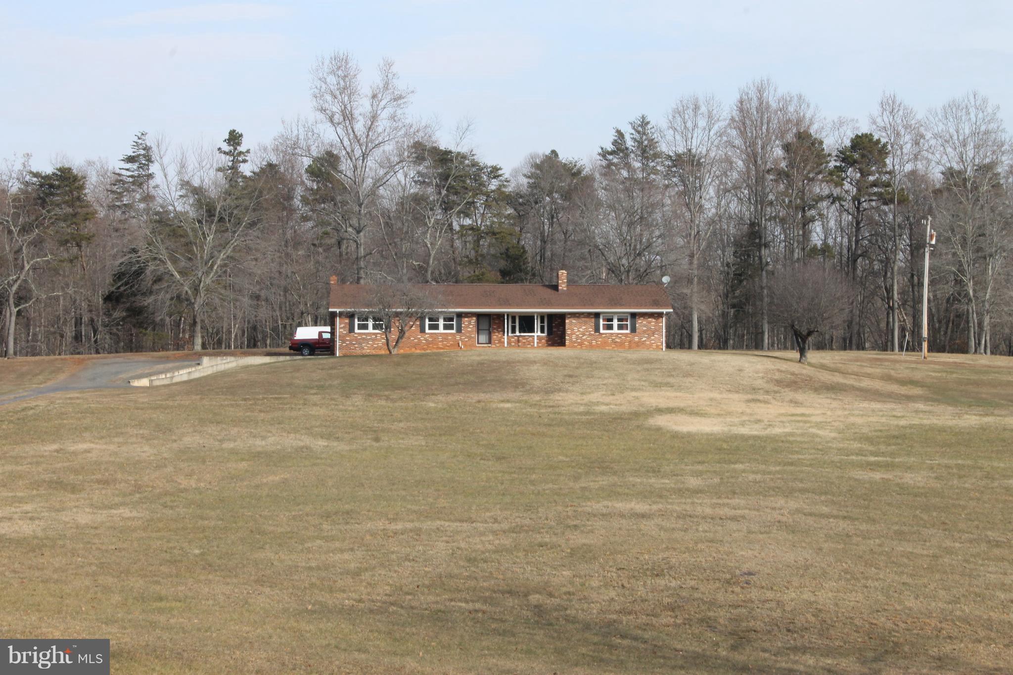 64 Castle Mountain Road Castleton, VA 22716 - Photo 3 of 29 View from road Home sits on knoll