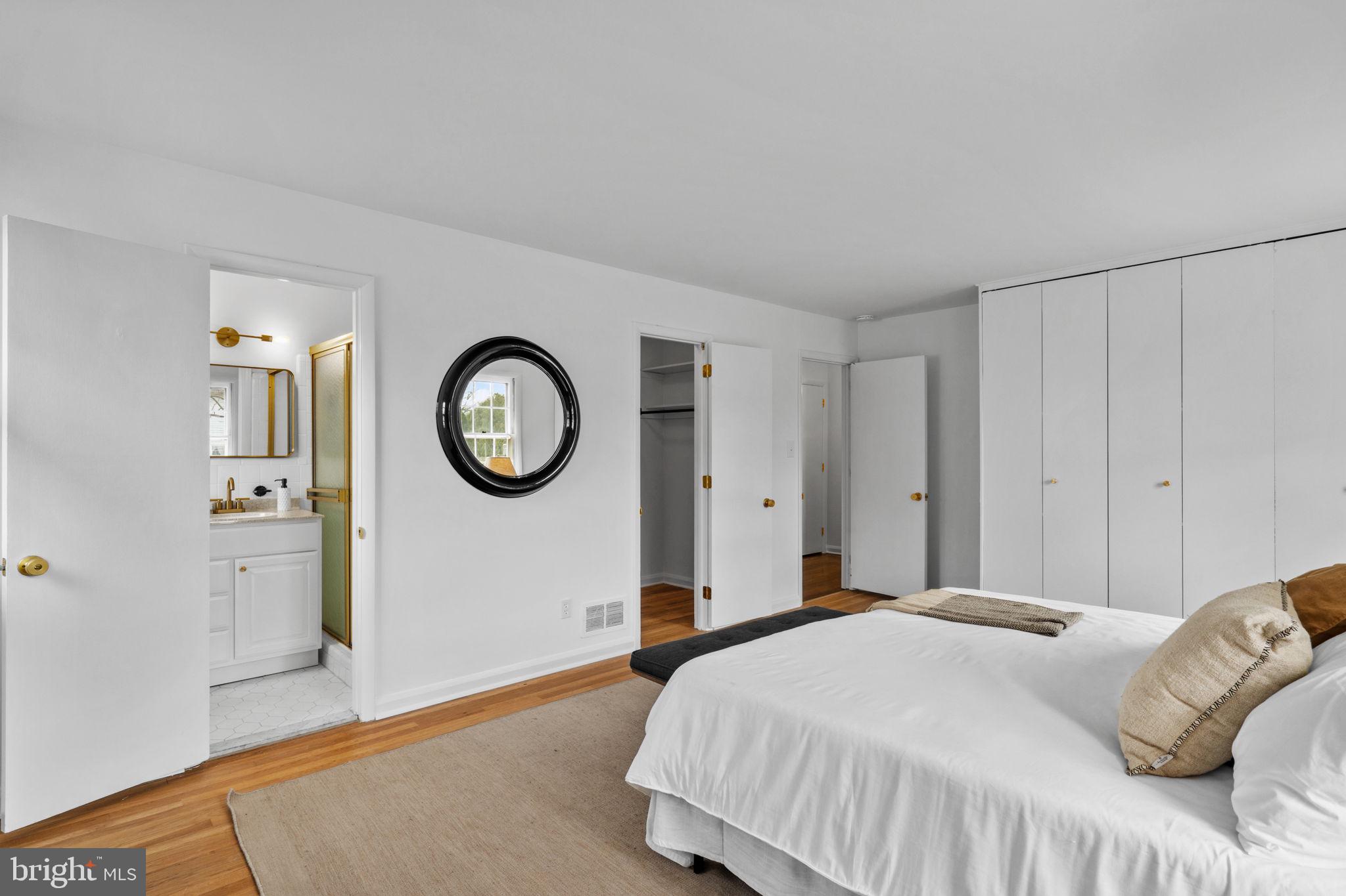 2529 Raven Road Wilmington, DE 19810 - Photo 21 of 80 a bedroom with a bed and a closet