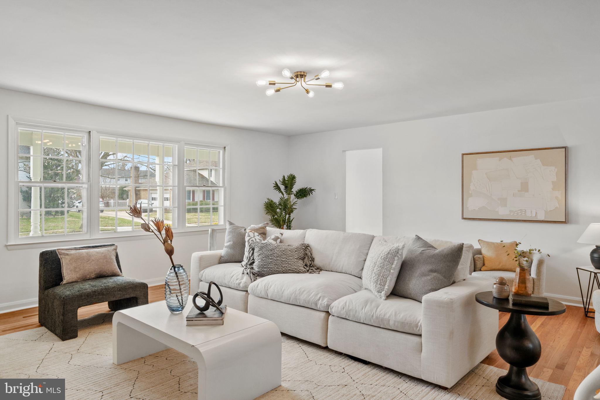 2529 Raven Road Wilmington, DE 19810 - Photo 51 of 80 a living room with furniture and a large window
