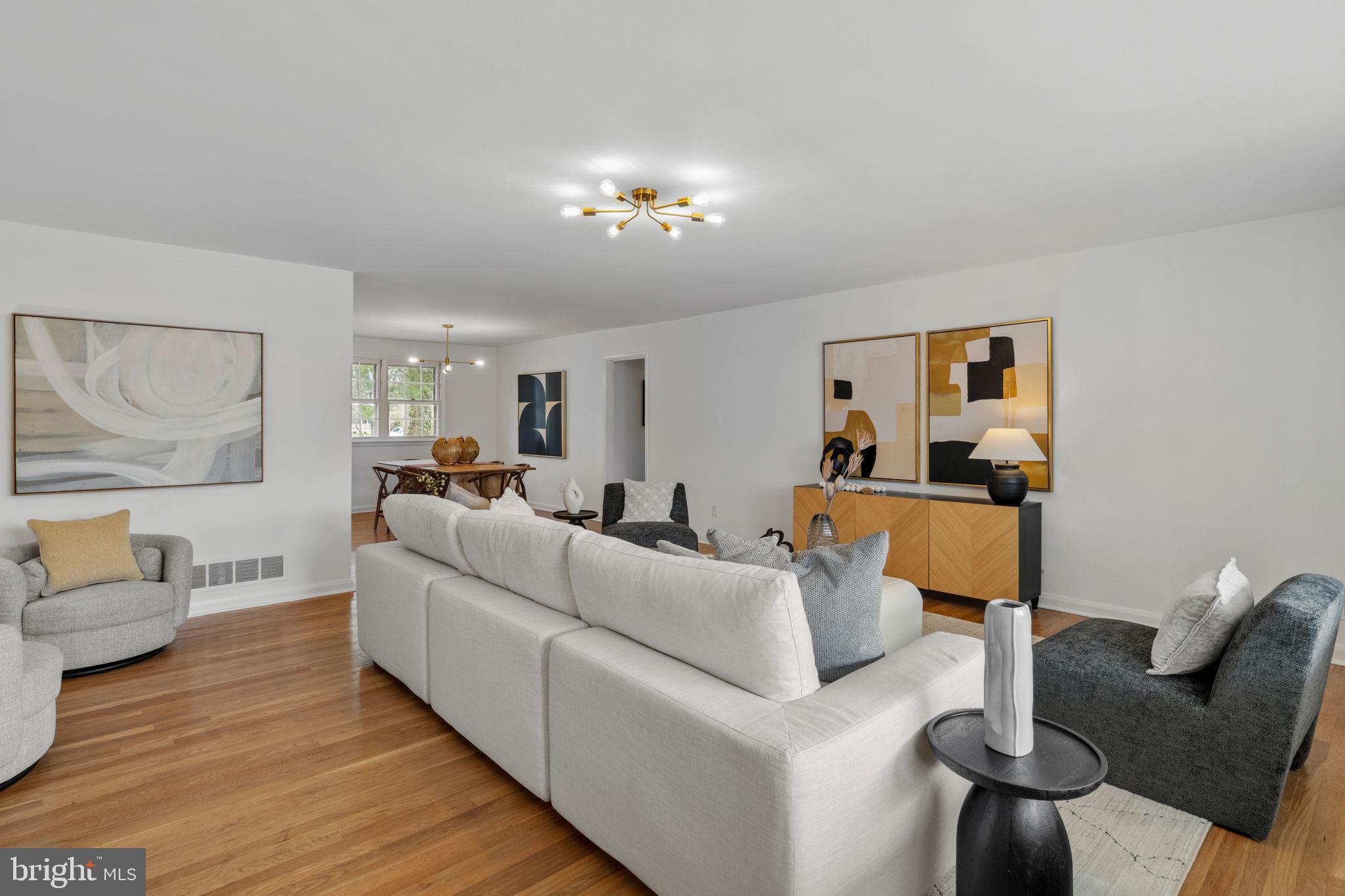2529 Raven Road Wilmington, DE 19810 - Photo 56 of 80 a living room with furniture and a wooden floor