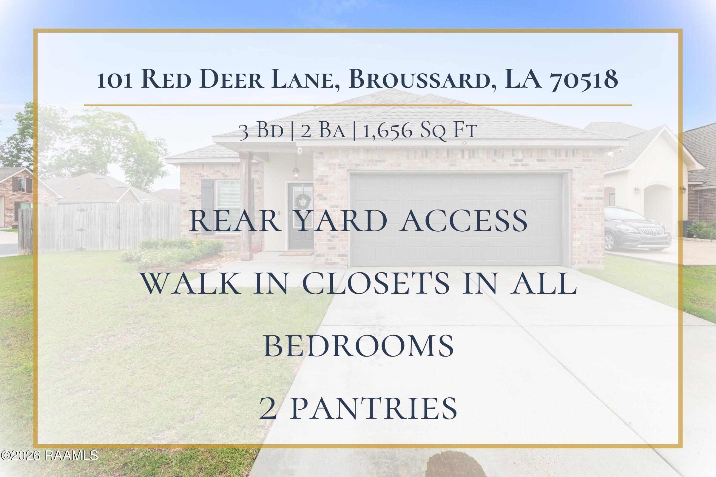 101 Red Deer Lane Broussard, LA 70518 - Photo 2 of 36 MLS Photo