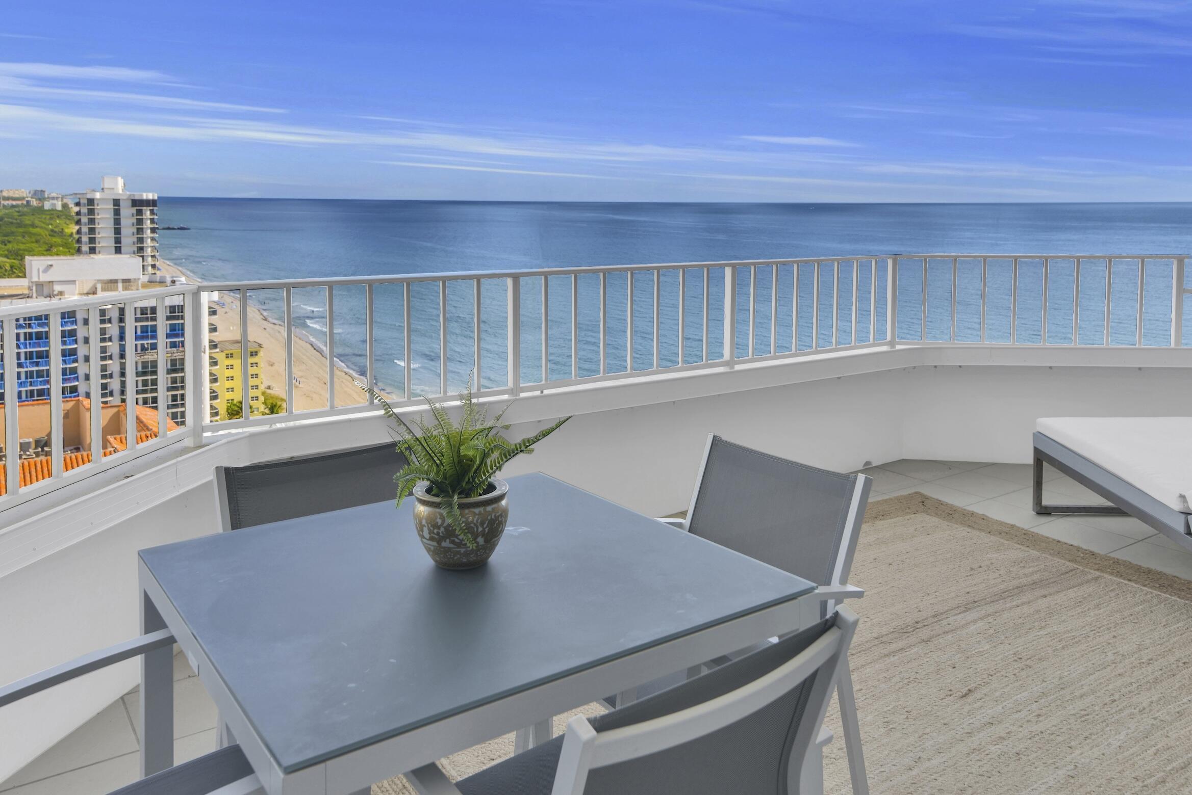 500 South Ocean Boulevard, Unit 2203 Boca Raton, FL 33432 - Photo 15 of 69 Balcony