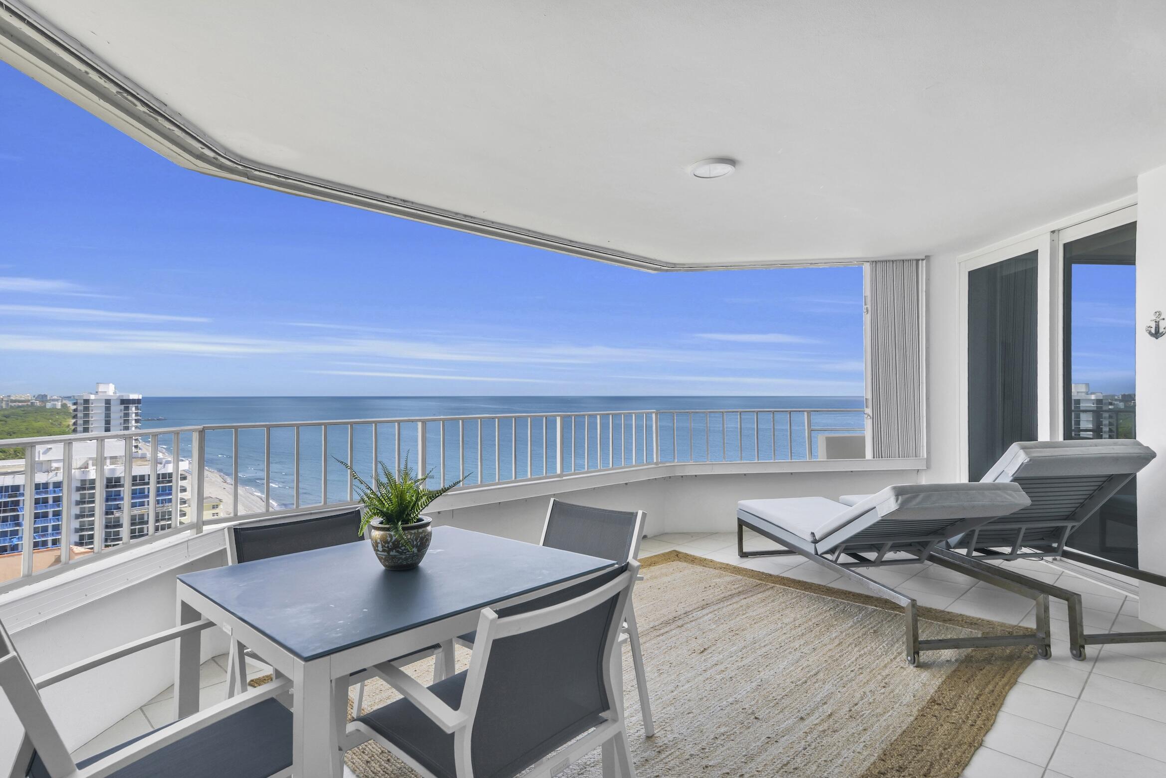 500 South Ocean Boulevard, Unit 2203 Boca Raton, FL 33432 - Photo 16 of 69 Balcony