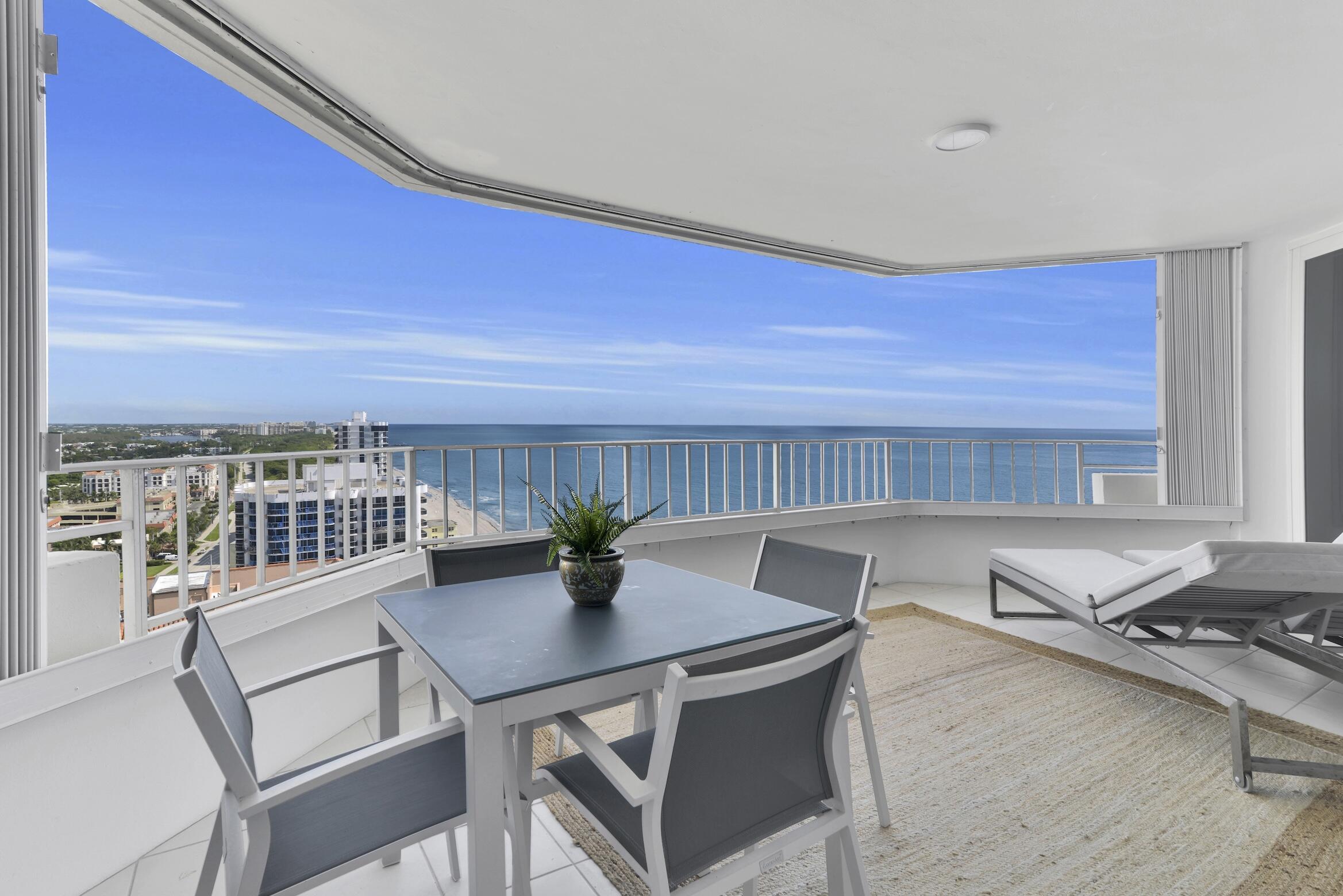 500 South Ocean Boulevard, Unit 2203 Boca Raton, FL 33432 - Photo 17 of 69 Balcony