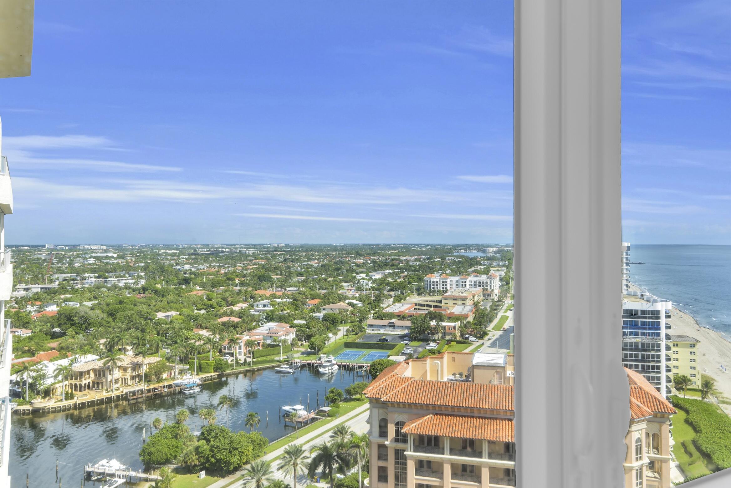 500 South Ocean Boulevard, Unit 2203 Boca Raton, FL 33432 - Photo 19 of 69 View from kitchen