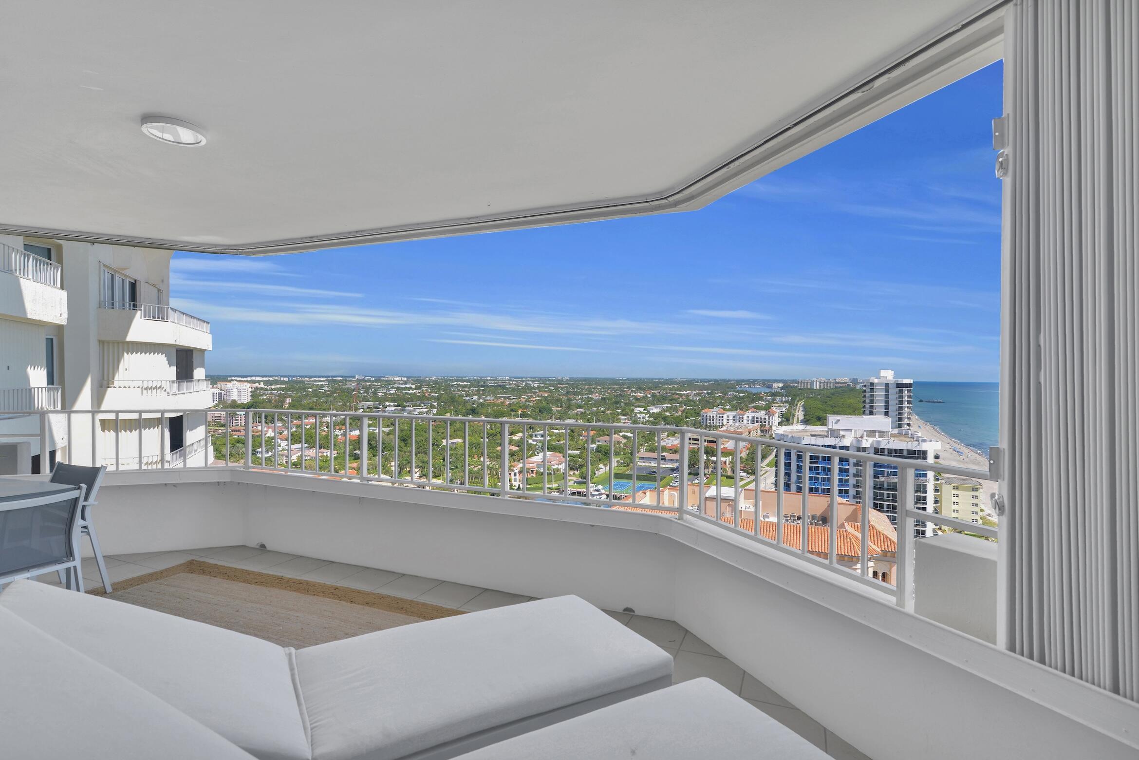 500 South Ocean Boulevard, Unit 2203 Boca Raton, FL 33432 - Photo 34 of 69 Balcony View